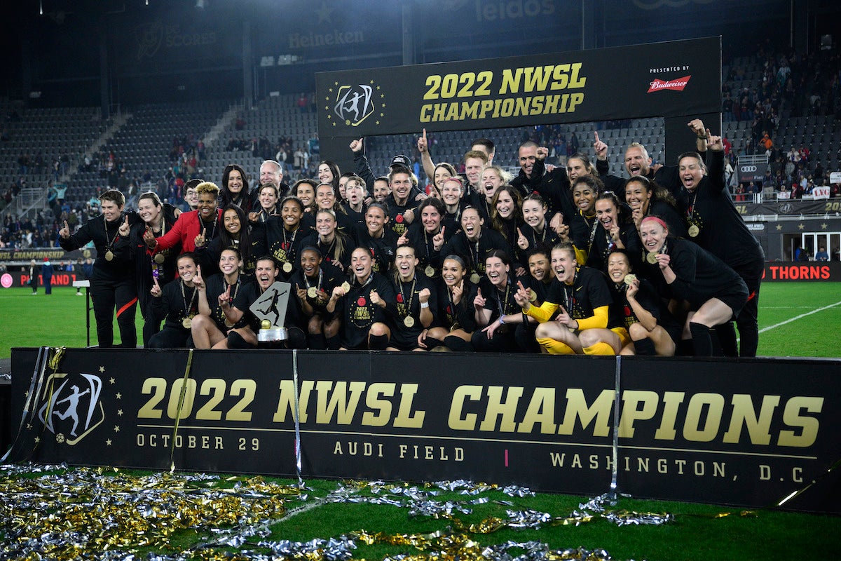 Portland Thorns top Kansas City Current 20 for NWSL title WHYY