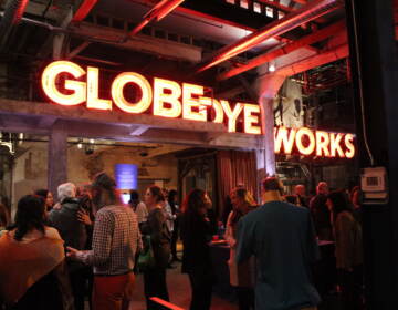 The 30th Anniversary Celebration was hosted at Globe Dye Works on Oct. 18, 2022. (Cory Sharber/WHYY)