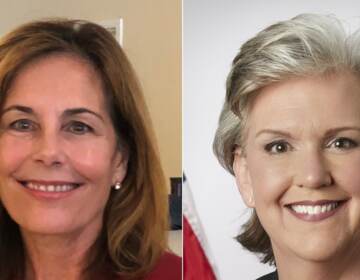 Democratic incumbent Kathy Jennings (left) is being challenged by Republican Julianne Murray. (Cris Barrish/courtesy of Julianne Murray)