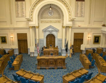 Interior view of the Assembly Chamber in the New Jersey State House. (SteveCummings/BigStock)