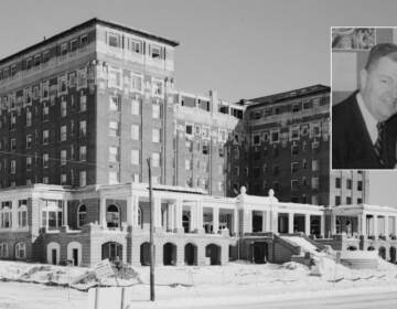 Broadcast preacher Carl McIntire in 1962 purchased the historic Admiral Hotel in Cape May and founded the Christian Admiral Bible Conference and Freedom Center there. (Wikimedia Commons) 
