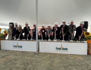 Food Bank of Delaware breaks ground on the new Center in Southern, Delaware. (Picture from Kim Turner, Public Relation of Food Bank of Delaware)