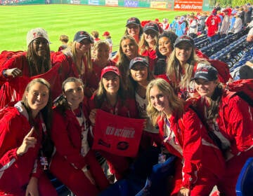 The 2022 Phillies ball girls squad.