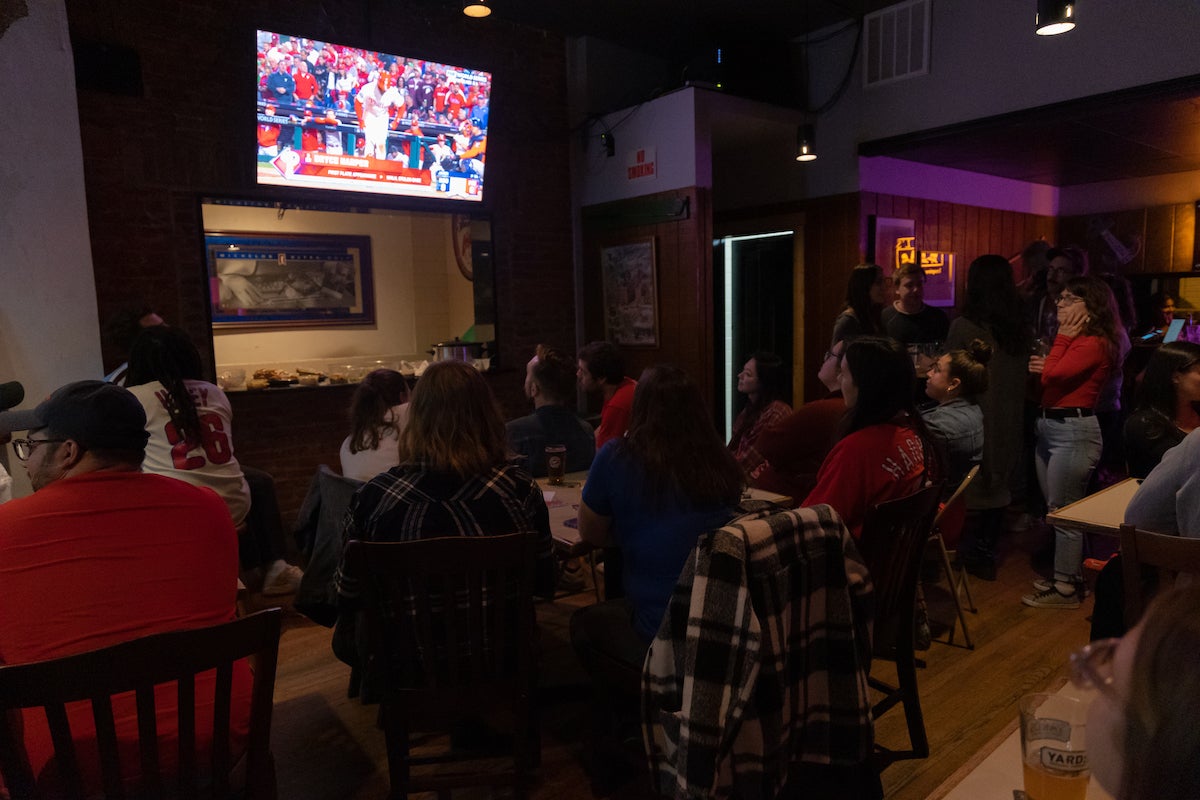 EVENT>> Philadelphia Phillies watch party. Simultaneous with Disc