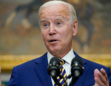 File photo: President Joe Biden speaks about student loan debt forgiveness in the Roosevelt Room of the White House, Aug. 24, 2022, in Washington. (AP Photo/Evan Vucci, File)