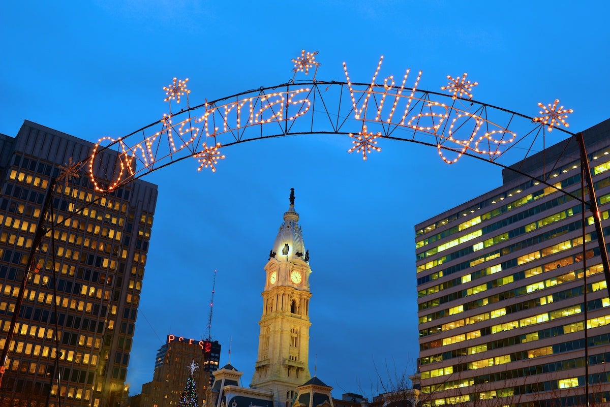 Philly’s Christmas Village opens in LOVE Park for holiday season WHYY