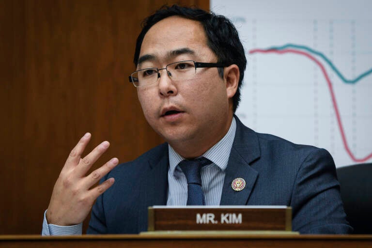 A closeup of Rep. Andrew Kim