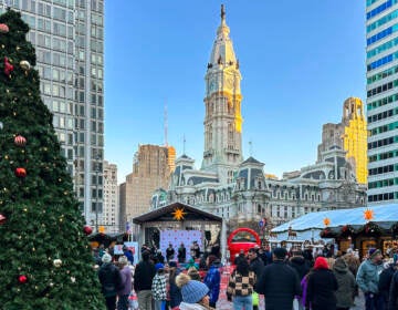 Christmas Village in Love Park