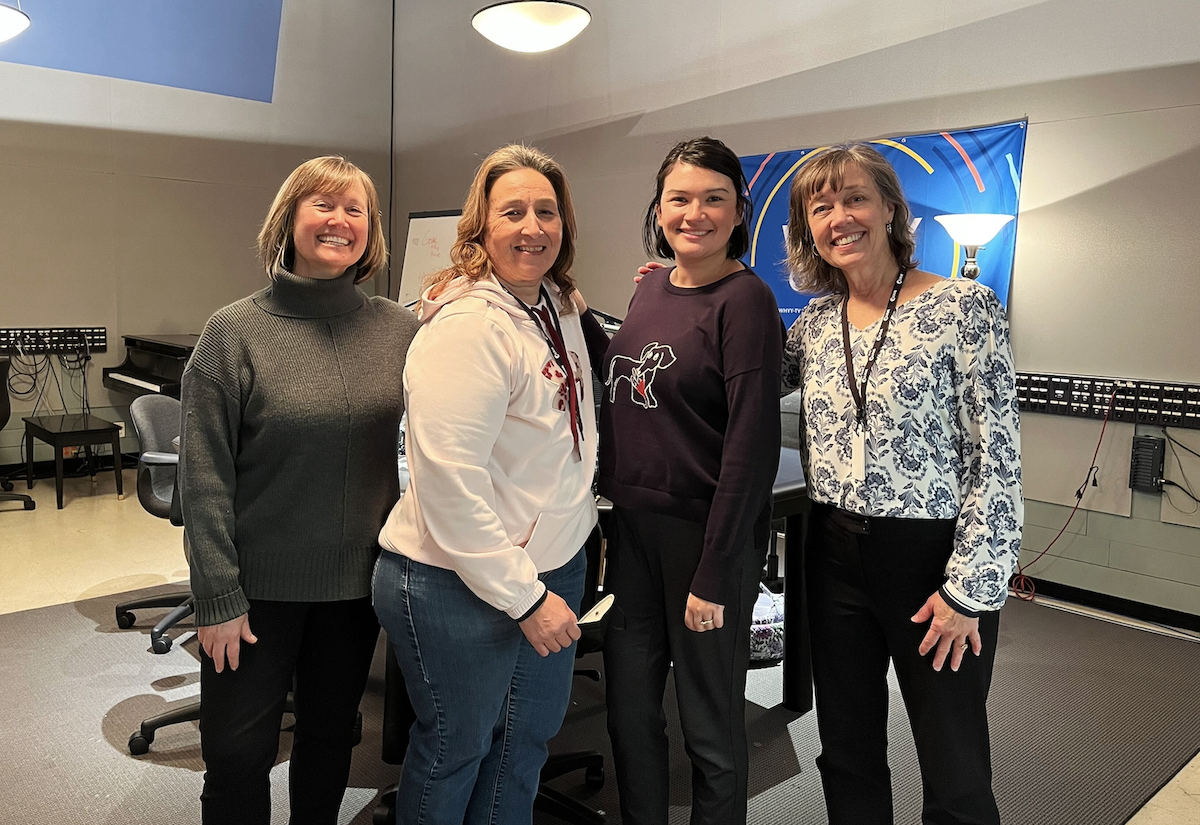 Debbie Bilder, Diana Martinez, Paige Murray-Bessler, and Mary Cummings-Jordan