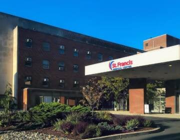The exterior of St. Francis Medical Center in Trenton.