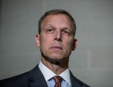 FILE PHOTO: In this Oct. 8, 2019 file photo, Rep. Scott Perry, R-Pa. from Pennsylvania's 10th U.S. Congressional District, appears before reporters on Capitol Hill in Washington. ()