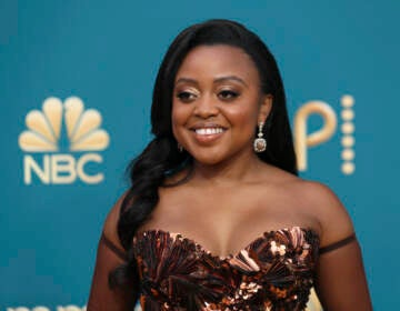 File photo: Quinta Brunson arrives at the 74th Emmy Awards on Monday, Sept. 12, 2022 at the Microsoft Theater in Los Angeles. (Photo by Danny Moloshok/Invision for the Television Academy/AP Images)