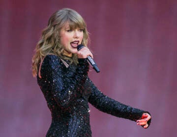 File photo: Singer Taylor Swift performs on stage in a concert at Wembley Stadium on June 22, 2018, in London. (Photo by Joel C Ryan/Invision/AP, File)