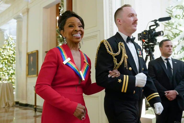 Gladys Knight arrives to attend the Kennedy Center honorees reception at the White House in Washington, Sunday, Dec. 4, 2022. (AP Photo/Manuel Balce Ceneta)