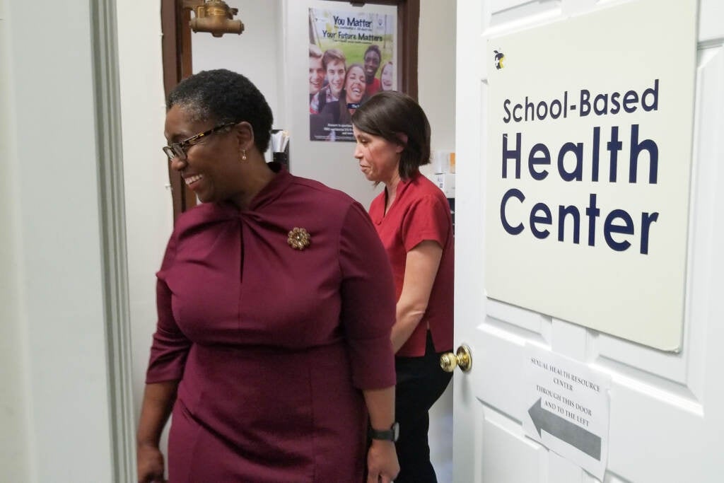 Pa. officials promote school based health centers WHYY