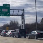 Traffic on a highway in Delaware.