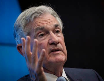 Chair of the U.S. Federal Reserve Jerome Powell speaks at the Brookings Institution, November 30, 2022 in Washington, DC. (Drew Angerer/Getty Images)