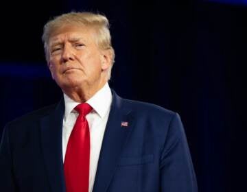 Former U.S. President Donald Trump speaks at the Conservative Political Action Conference (CPAC) at the Hilton Anatole on Aug. 06 in Dallas, Texas. (Brandon Bell/Getty Images)