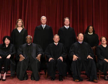 Are the justices of the U.S Supreme Court ready to overturn the power of state courts to oversee congressional elections in the states?
WASHINGTON, DC - OCTOBER 07: United States Supreme Court (front row L-R) Associate Justice Sonia Sotomayor, Associate Justice Clarence Thomas, Chief Justice of the United States John Roberts, Associate Justice Samuel Alito, and Associate Justice Elena Kagan, (back row L-R) Associate Justice Amy Coney Barrett, Associate Justice Neil Gorsuch, Associate Justice Brett Kavanaugh and Associate Justice Ketanji Brown Jackson pose for their official portrait at the East Conference Room of the Supreme Court building on October 7, 2022 in Washington, DC. The Supreme Court has begun a new term after Associate Justice Ketanji Brown Jackson was officially added to the bench in September. (Photo by Alex Wong/Getty Images)