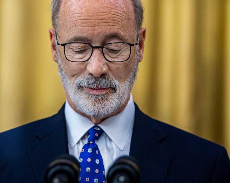 Gov. Tom Wolf entered office eight years ago as a champion of government transparency, but has hired private law firms to do undisclosed legal work. (Jose F. Moreno/ Philadelphia Inquirer via Spotlight PA)