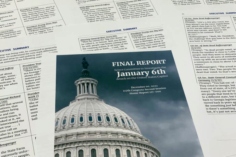 The final report released by the House select committee investigating the Jan. 6 attack