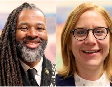 Board members Reginald Streater and Mallory Fix-Lopez were elected board president and vice president respectively. (Both photos are courtesy of the Philadelphia Board of Education)