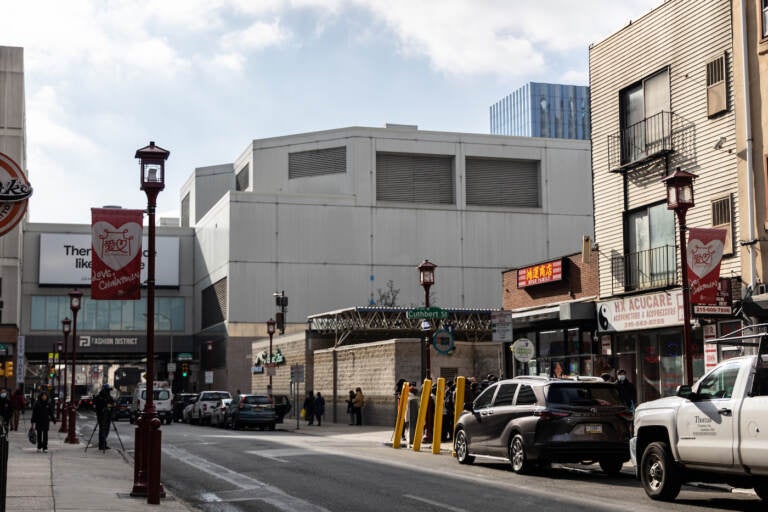 Philadelphia's Chinatown neighborhood is seen at 10th and Cuthbert streets