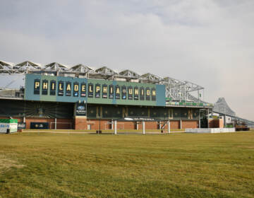 A stadium with 