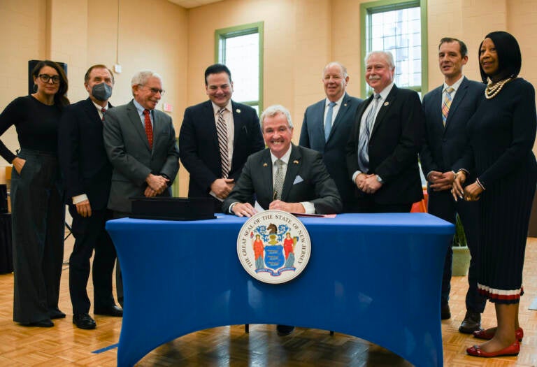 Governor Murphy Signs Legislation and Makes an Announcement at Stephen Sampson Senior Citizens Center in Elizabeth on January 5, 2023