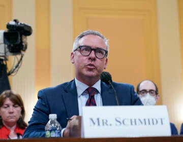 former city commissioner of Philadelphia Al Schmidt testifies in front of the House select committee investigating the Jan. 6 attack on the U.S. Capitol