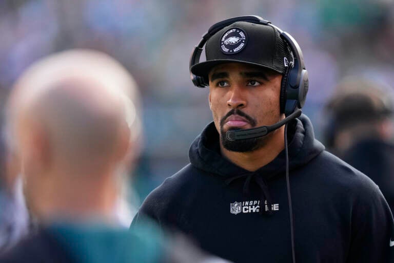 Eagles have Hurts' back, and his T-shirts, hats, in support