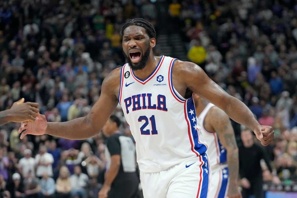 Embiid's jumper gives 76ers 118-117 win over Jazz - WHYY