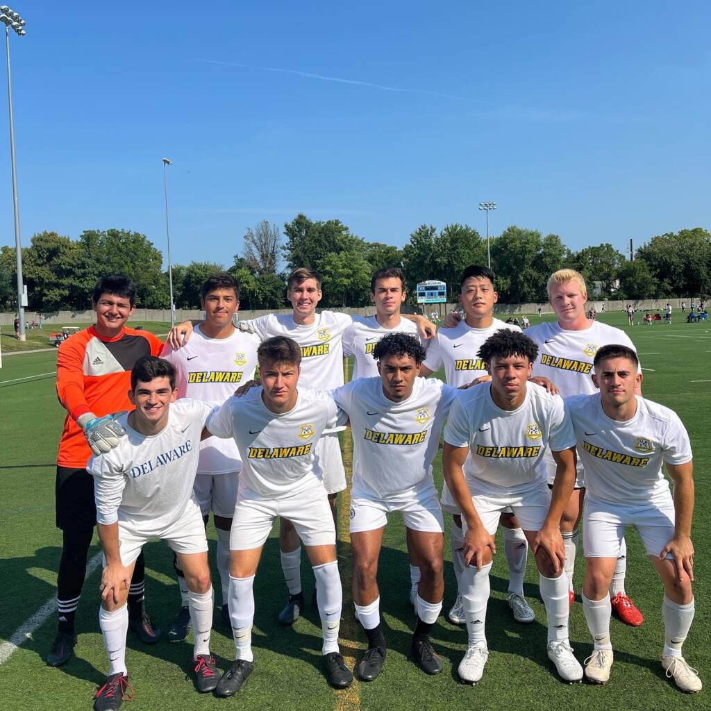 Delaware FC players in Philly Union Academy