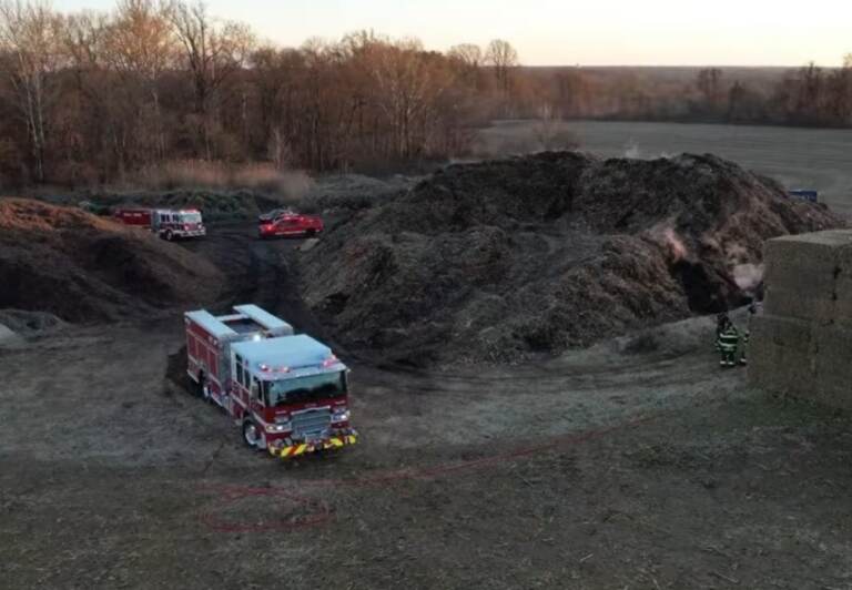 Polly Drummond yard waste site closed after ‘suspicious fires’ WHYY