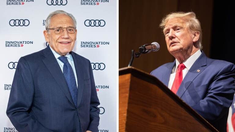 Former President Donald Trump is suing Washington Post journalist Bob Woodward over Woodward's latest book, The Trump Tapes.