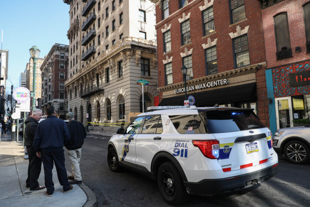 A look at the building that debris fell from