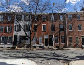 Rowhouses in Center City.