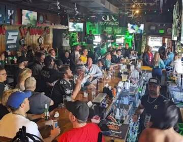 The interior of ROCKBAR, in Scottsdale, Ariz., home to the Eagles West Fan Club. (6abc)