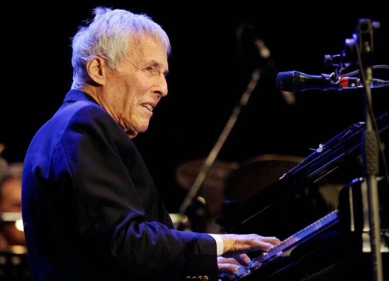 File photo: Composer Burt Bacharach performs in Milan, Italy on July 16, 2011. (AP Photo/Luca Bruno, File)