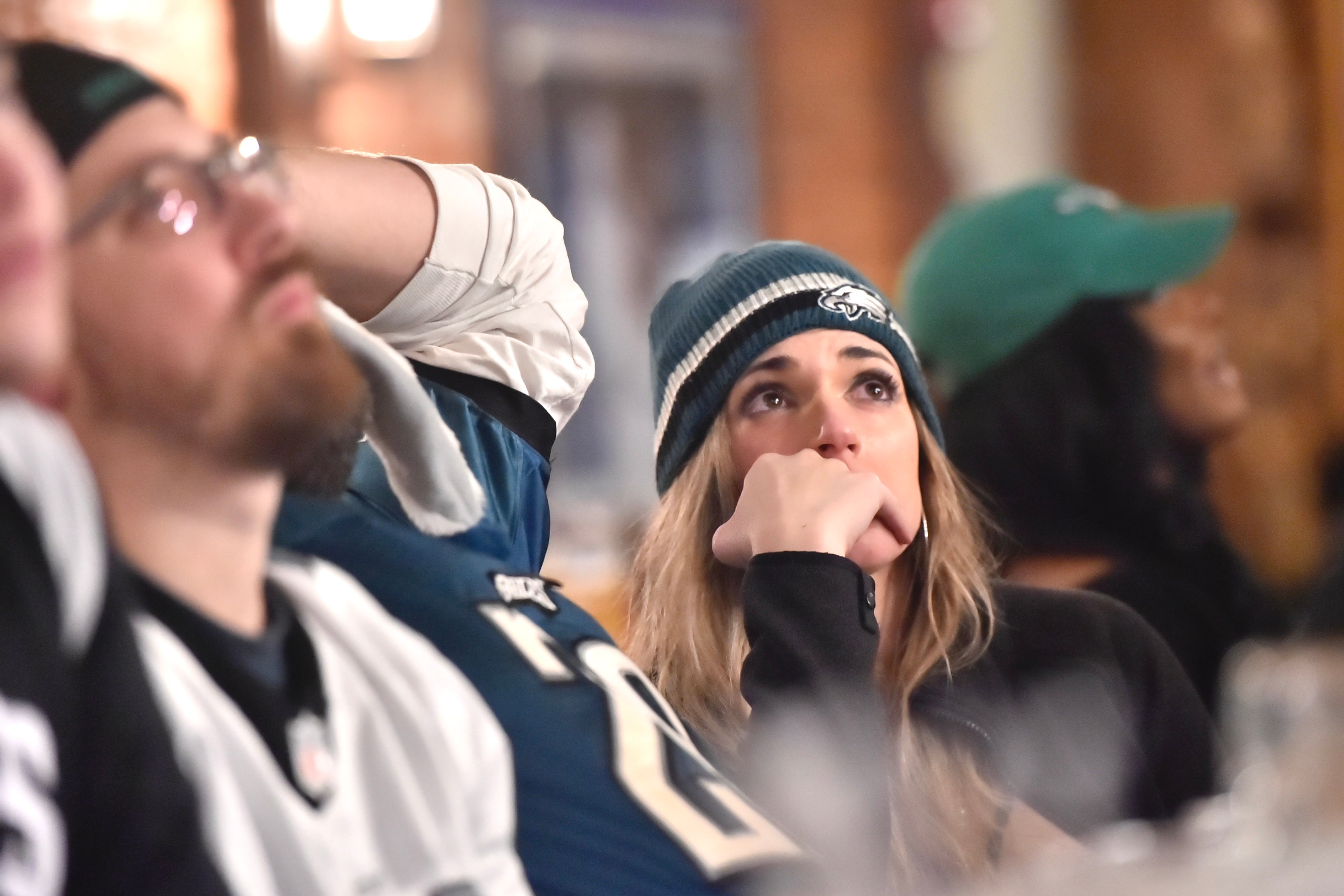 Eagles fans head home disappointed after tough Super Bowl loss - WHYY