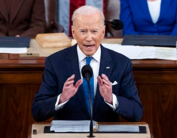 President Joe Biden delivers his first State of the Union address to a joint session of Congress