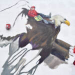 Philadelphia mural of eagle clutching Tom Brady could become permanent