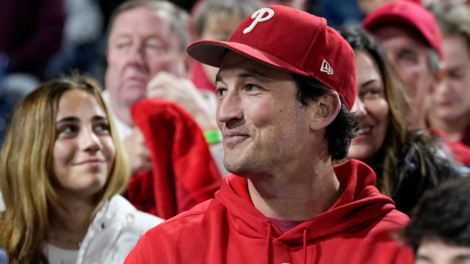 Miles Teller about the Phils win in the NLCS 