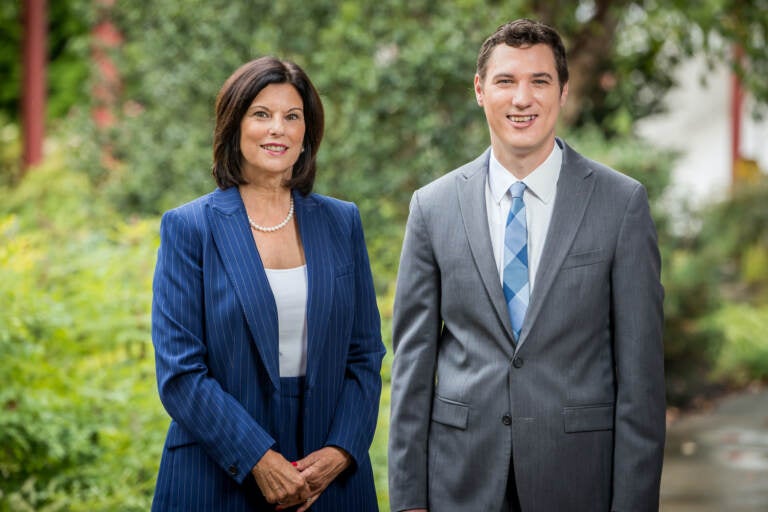 Marian Moskowitz (left) and Josh Maxwell