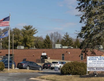 A view of the exterior of the Central Bucks School District headquarters.