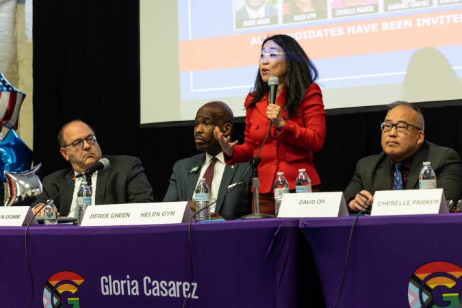 Philadelphia Mayoral Candidate Helen Gym answers Gloria Casarez students’ questions