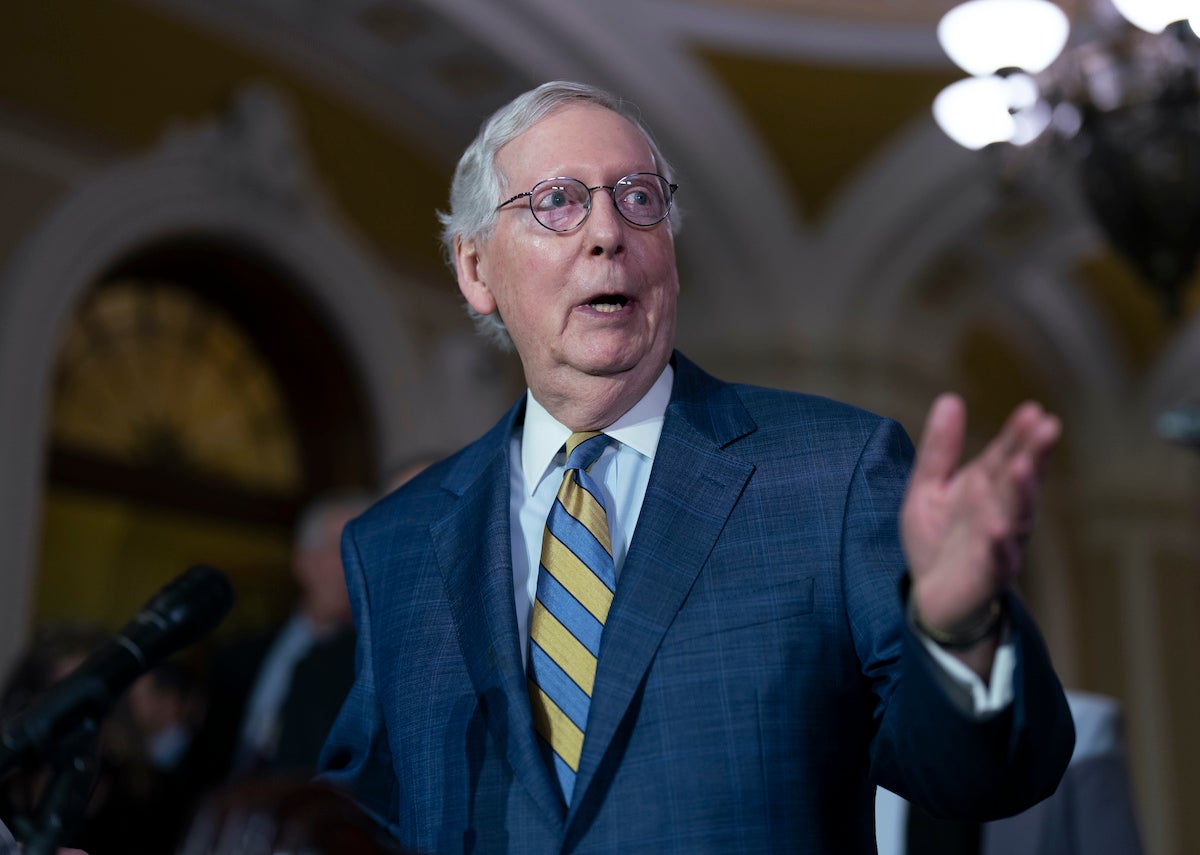 GOP Leader McConnell remains in hospital after concussion WHYY