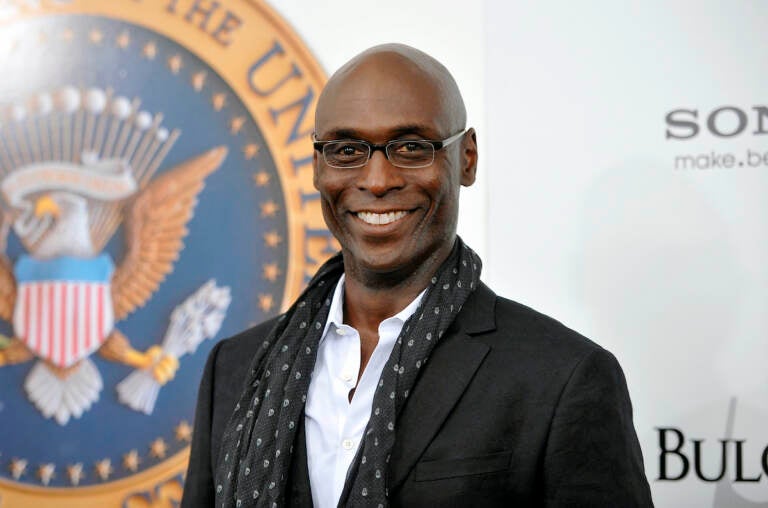 Actor Lance Reddick appears at the ''White House Down'' premiere in New York