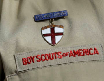 File photo: A close up of a Boy Scout uniform is photographed on Feb. 4, 2013, in Irving, Texas
