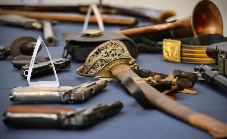 Fifty artifacts stolen from museums and historical sites 50 years ago were returned to their owners during a repatriation ceremony at the Museum of the American Revolution